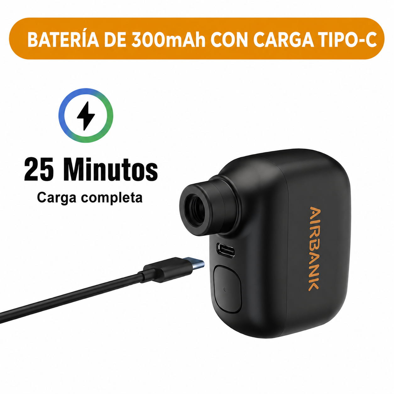 Mini bomba de aire AS100.